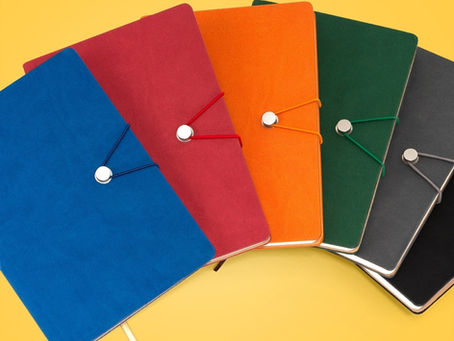 Caderneta Sintética com Fecho - Cód. 18519