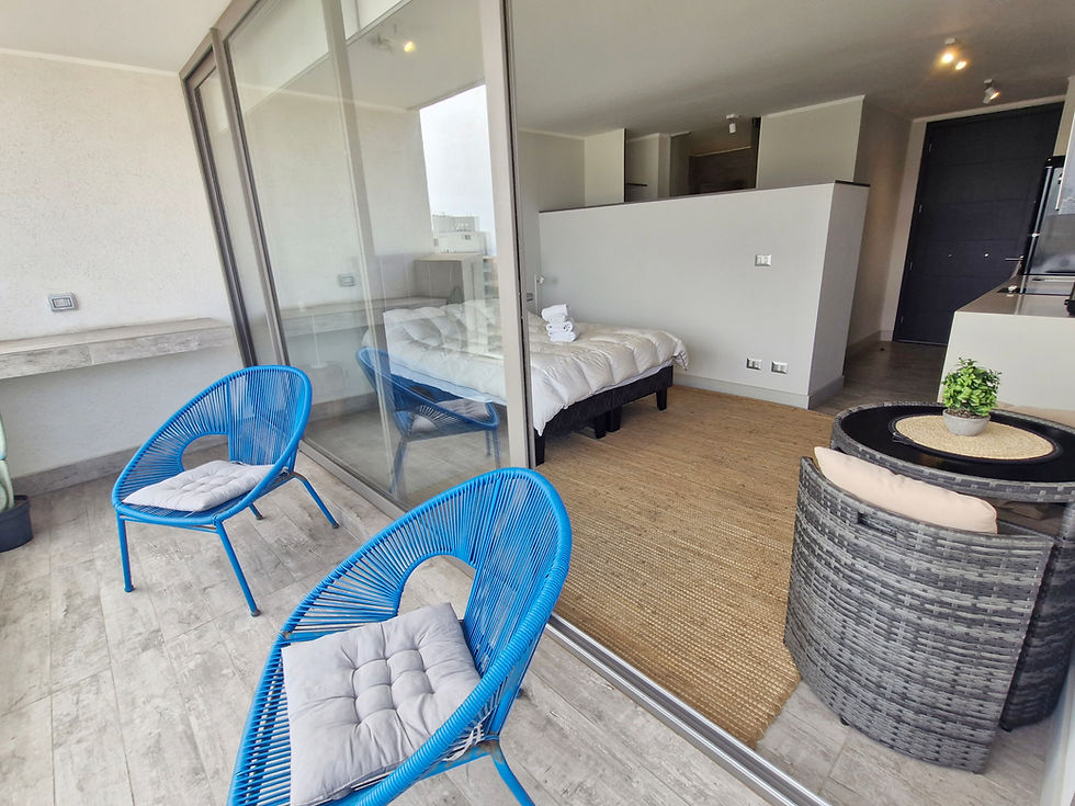 Miniatura: Hermoso studio en privilegiado sector de costa de montemar linda vista, concón.