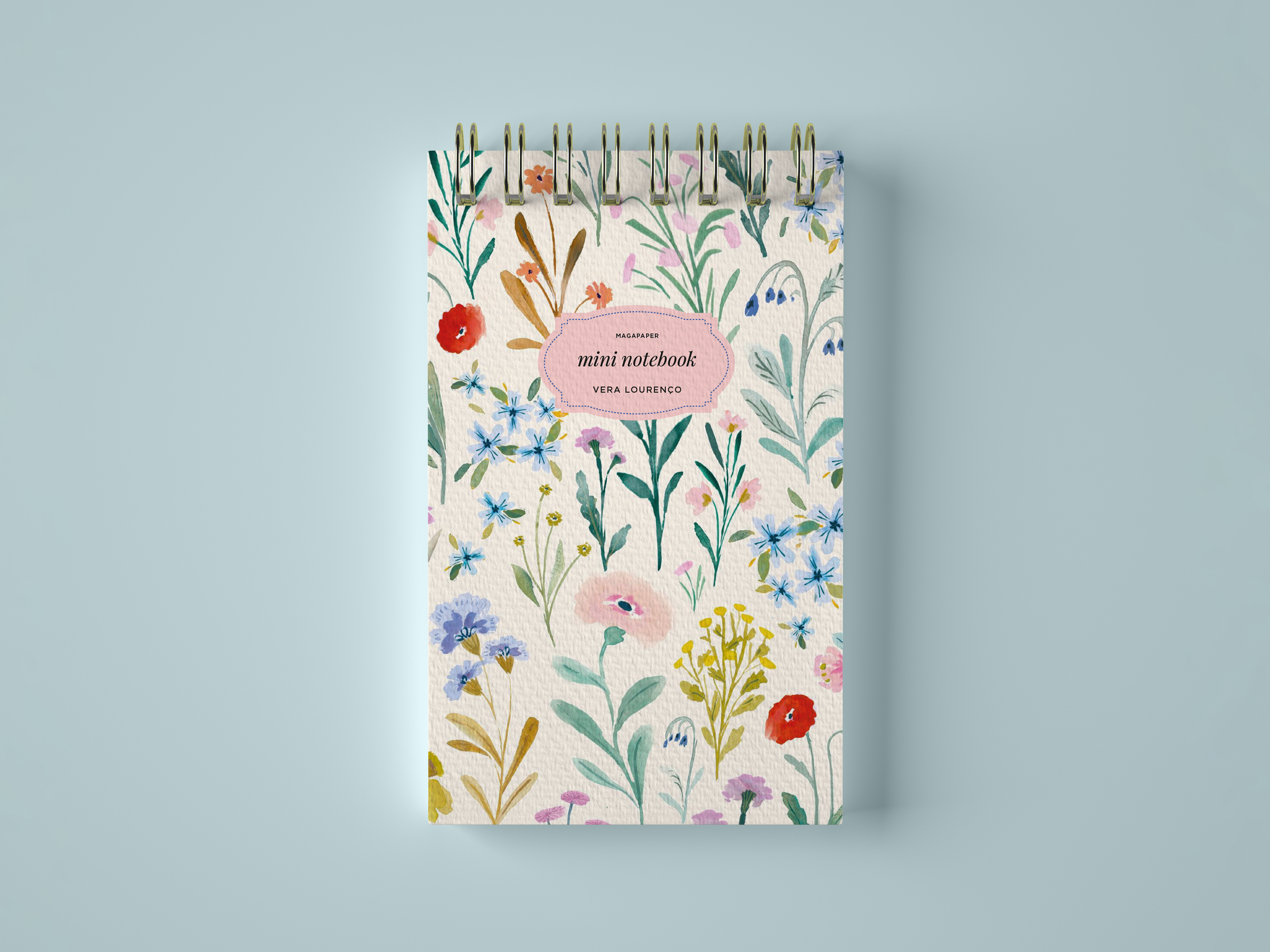 Bloco de Notas Orquídea