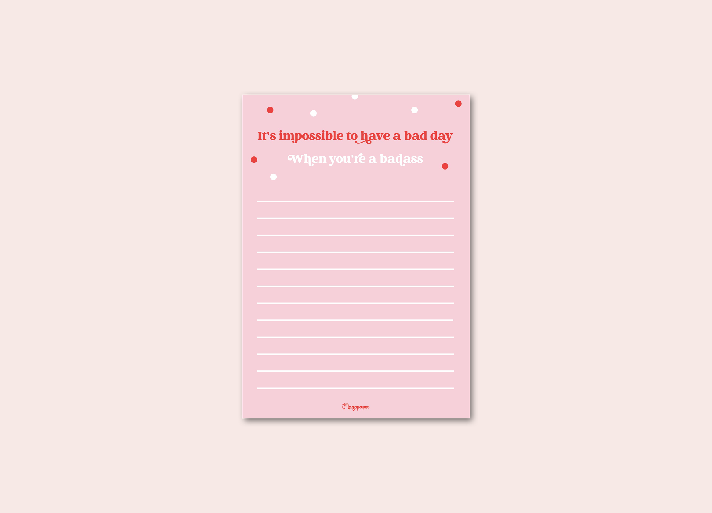 Notepad básico Oh, It's Not a Bad Day