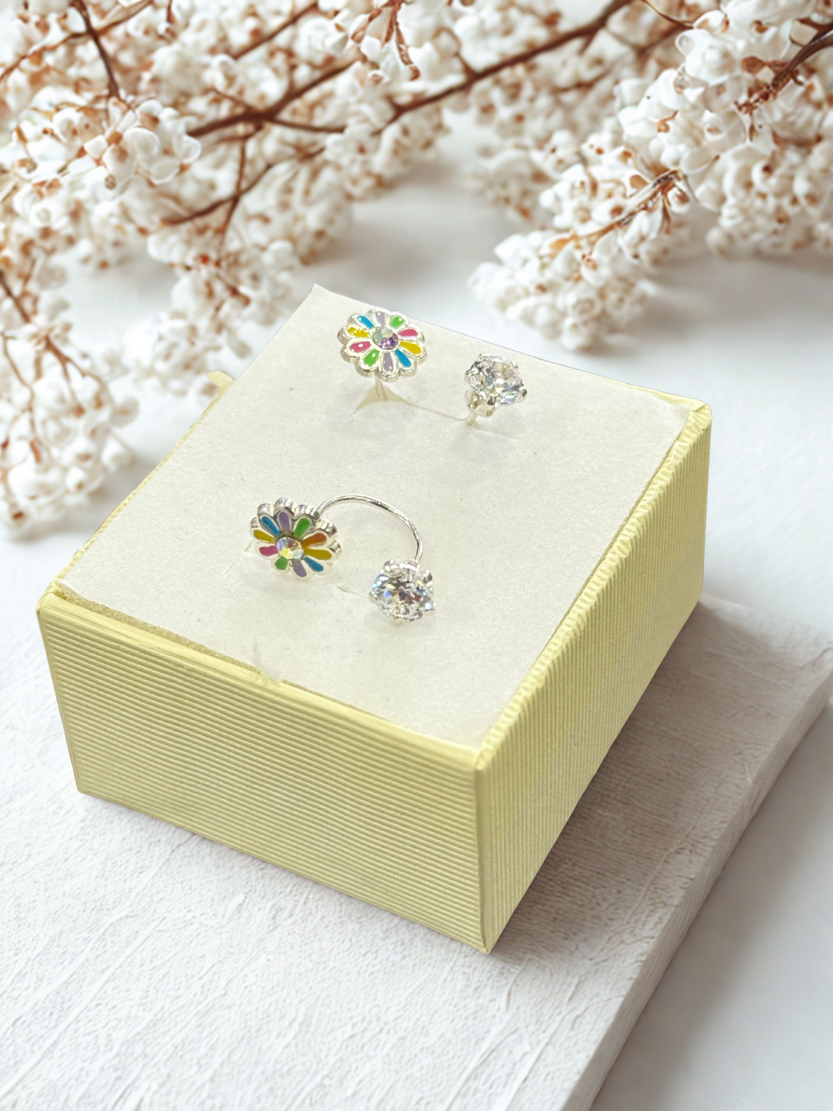 AR. TELÉFONO FLOR ESMALTADO 9236