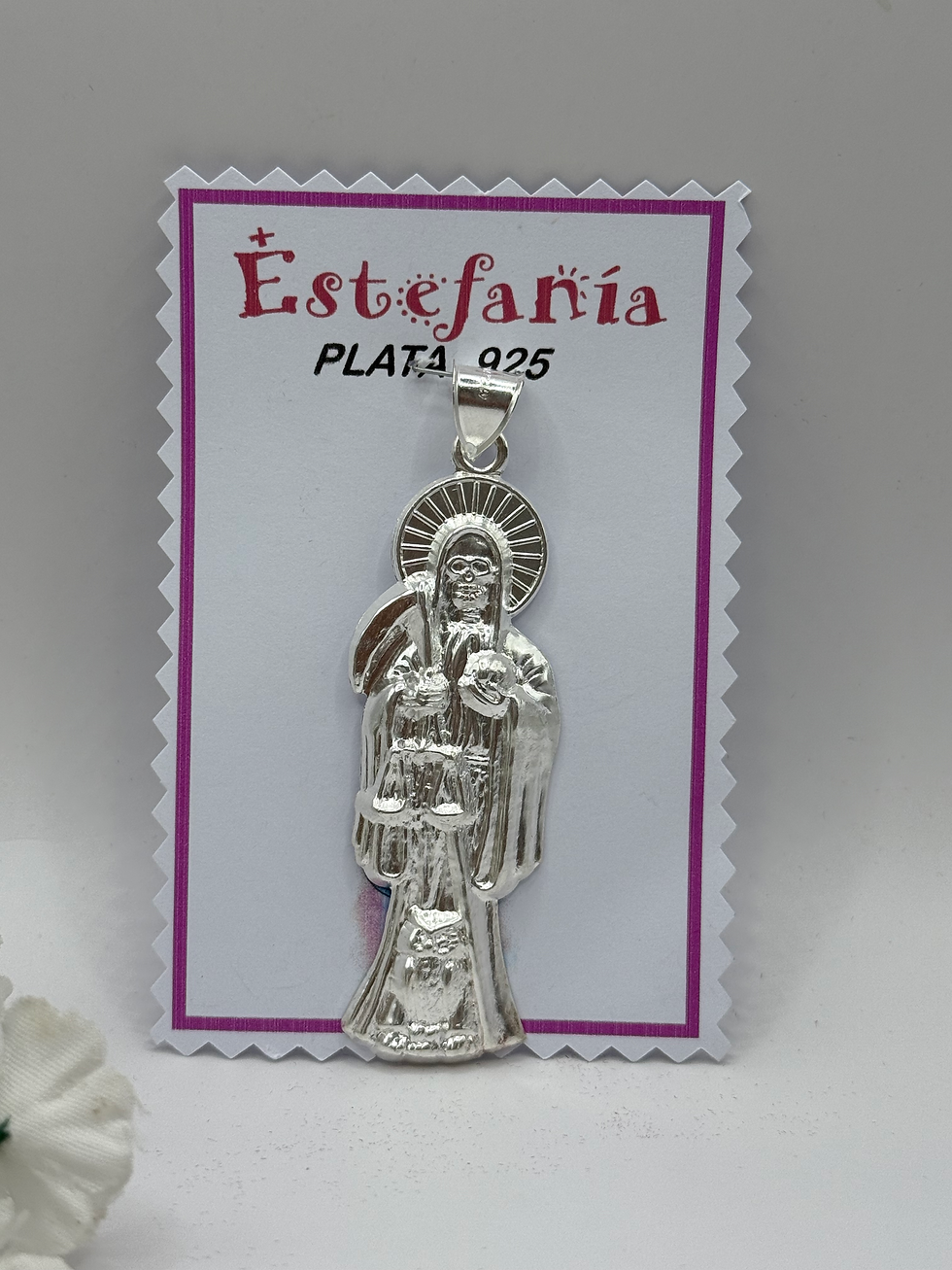 Miniatura: D SANTA MUERTE LAMINADO EXTRA GRANDE 77 11-109