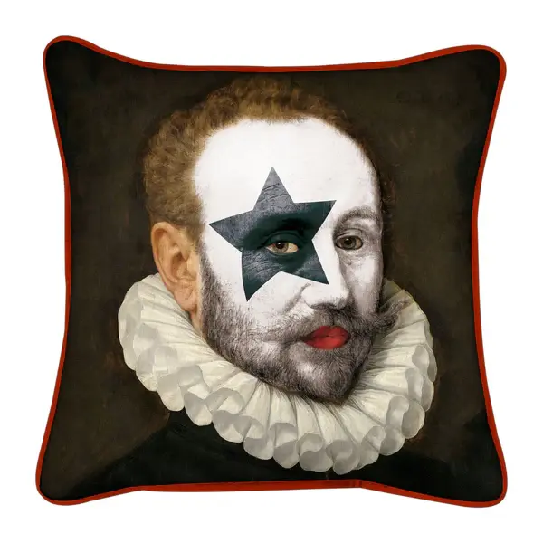 Coussin Kiss 2 Blue Shaker