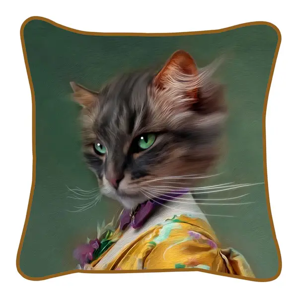 Coussin Annefleur Blue Shaker