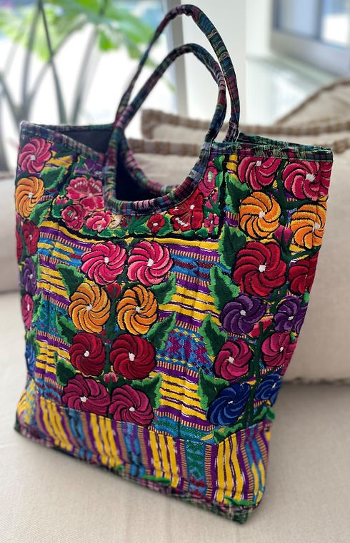 Sac Mexicain brodé à la main