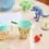 Thumbnail: Gobelet moyen Rice motif Girafe