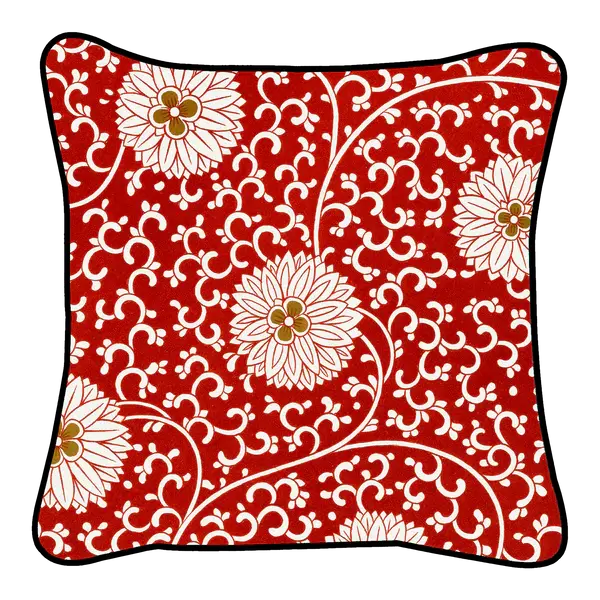Coussin Tiger Red Blue Shaker