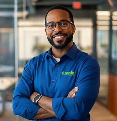 black man dress shirt blue shirt 2.png