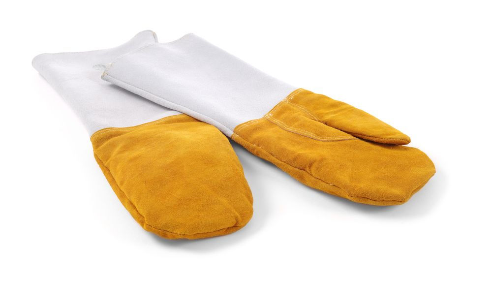 Ofenhandschuhe, Leder - 2 Stk., HENDI, 2 pcs., (L)460mm