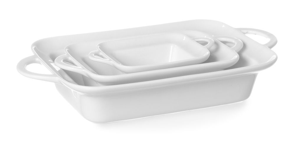 Ofenform mit Ohrengriffen, rechteckig, HENDI, 0,25L, 236x126x(H)48mm
