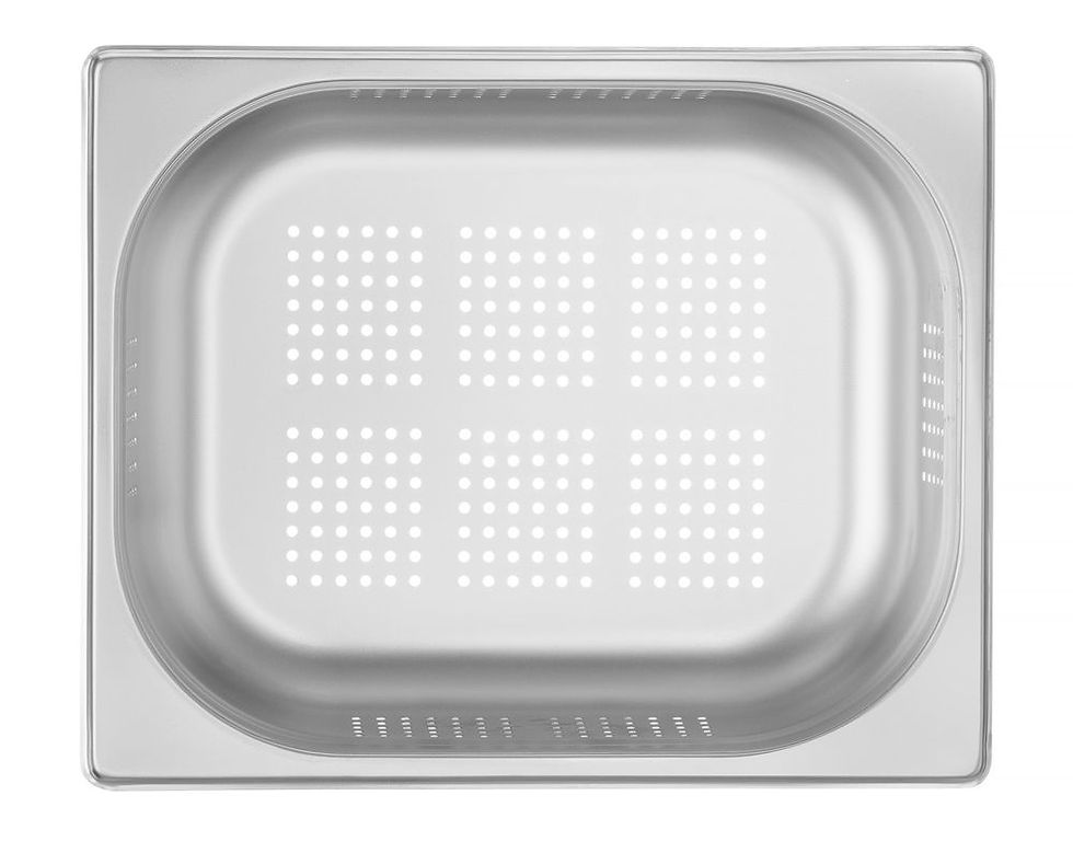 Miniaturbild: Behälter GN 1/2 perforiert, HENDI, Kitchen Line, GN 1/2, 5,6L, (H)100mm