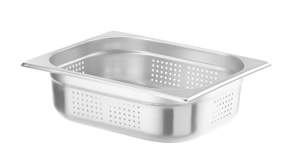 Behälter GN 1/2 perforiert, HENDI, Kitchen Line, GN 1/2, 5,6L, (H)100mm