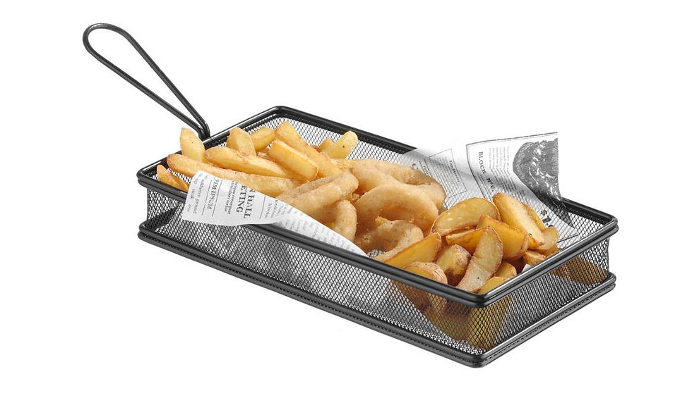 Miniaturbild: Miniatur-Frittierkörbe, HENDI, 100x80x(H)75mm