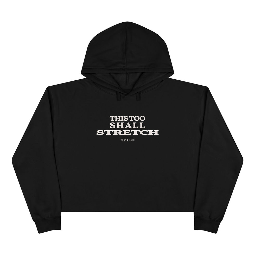 This Too Crop Hoodie