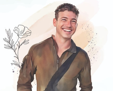 בני גנץ על הפאב בנחל עוז