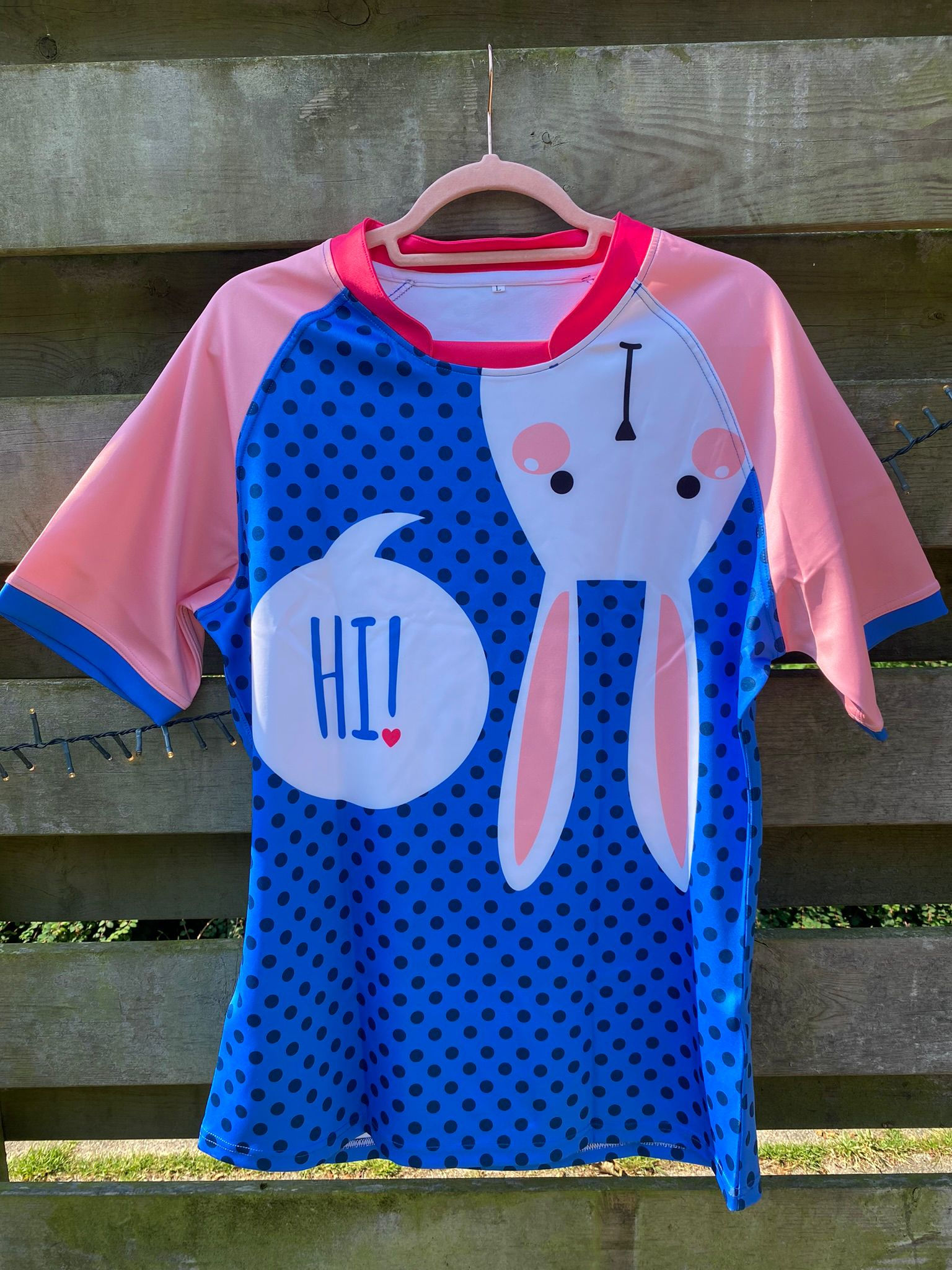 Rugby Bunny Hippity Hop | Rugby shirt
