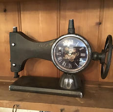 Sewing Machine Clock