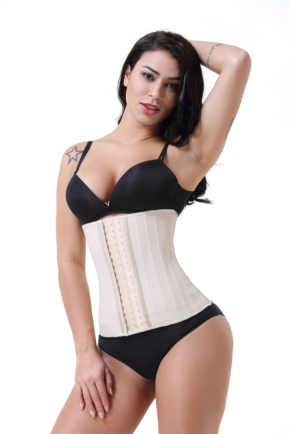 Thumbnail: Upper Lower Layers Latex Shapers Waist Trainers Underwear Corset
