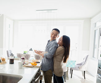 Couple in a Kitchen
