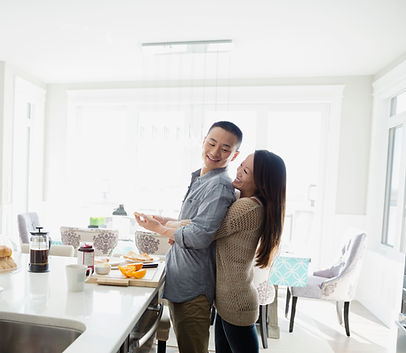 Couple in a Kitchen