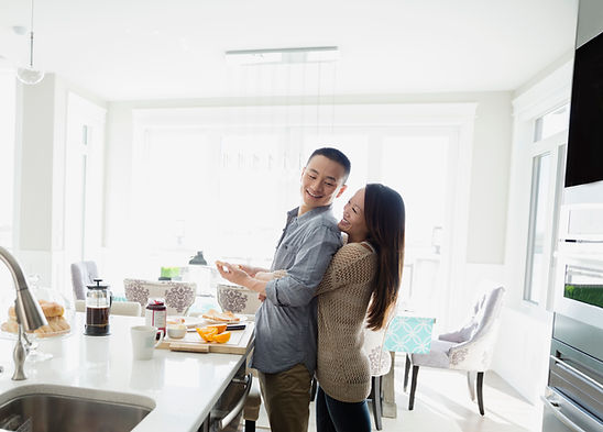Couple in a Kitchen
