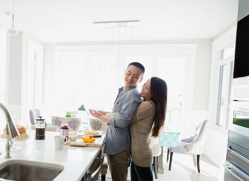 Couple in Kitchen