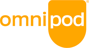 Omnipod logo (yellow on white background)