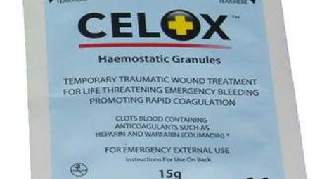 CELOX HAEMOSTATIC GRANULES 15G