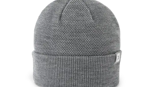 Knit Beanie - Grey