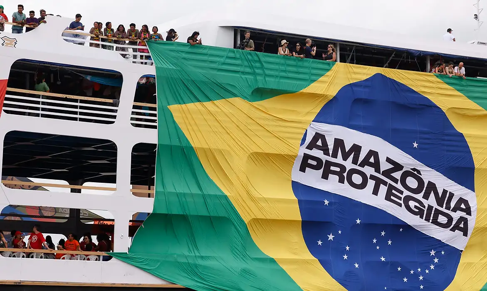 Barqueata por por justiça climática e social dá início à 'Cúpula dos Povos'