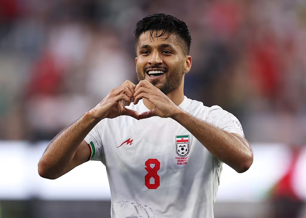 Seleção iraniana deixa recado nos EUA: 'Irã permanece vivo e inabalável'