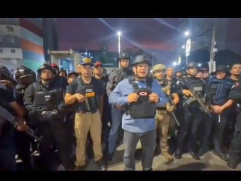 Líder chavista pede calma ao povo venezuelano; 'aqui não há covardes', diz