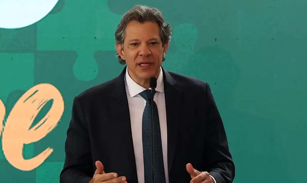 Ministro Fernando Haddad, da Fazenda (Foto: Antonio Cruz/Agência Brasil)