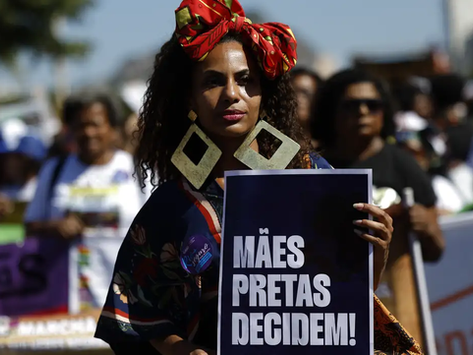 Mulheres negras reivindicam justiça e bem-viver em marcha em Copacabana