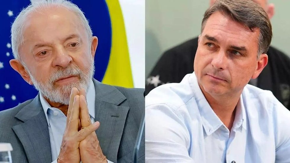 CNT/MDA: Lula tem 47,8% dos votos válidos e Flávio 42,1% no 1º turno