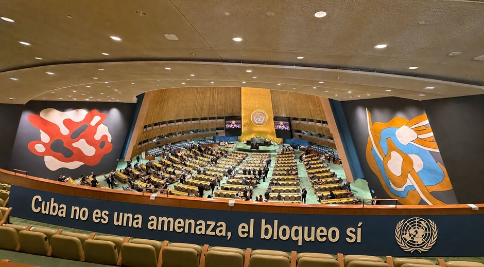 Debate na ONU reflete amplo apoio global a Cuba, afirma a China