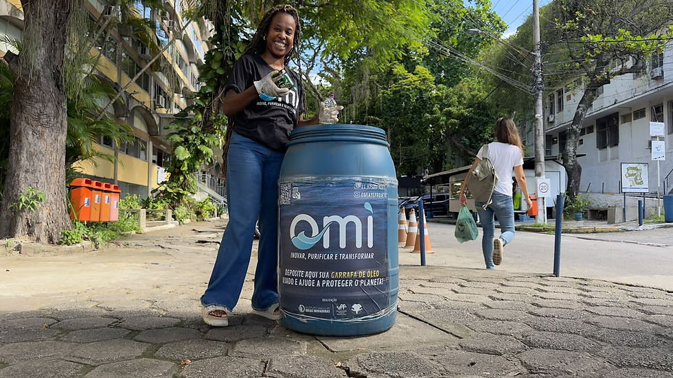 Projeto Omìayê é desenvolvido pelo Instituto Singular – Ideias Inovadoras (ISII) da UFF (Foto: Divulgação)