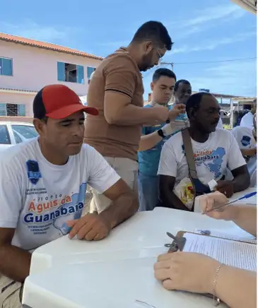 Pesquisadores investigaram contaminação por mercúrio em peixes e pescadores (Foto: Divulgação/UFF)