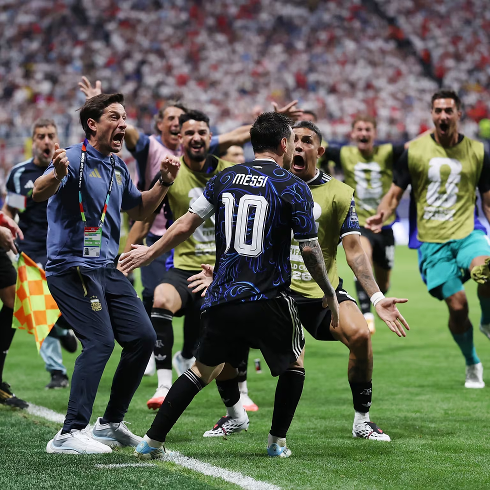 Com outra virada histórica, Argentina despacha Inglaterra e vai à final