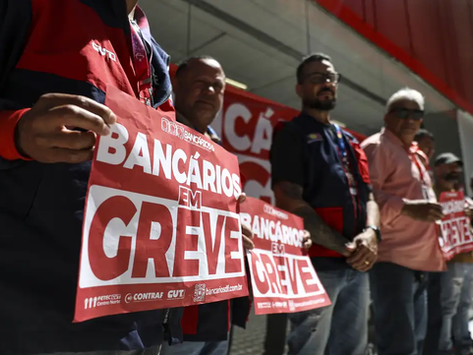 Bancários do Rio aderem à greve nacional de 24 horas nesta quinta