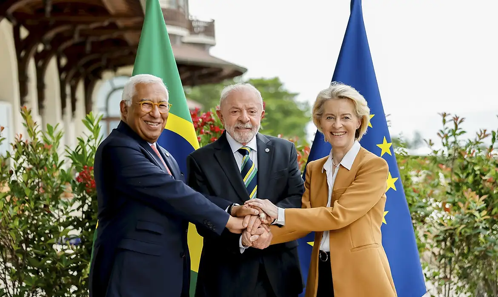 Lula discute vetos a produtos brasileiros com líderes europeus