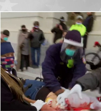 Morre mulher baleada no Capitólio