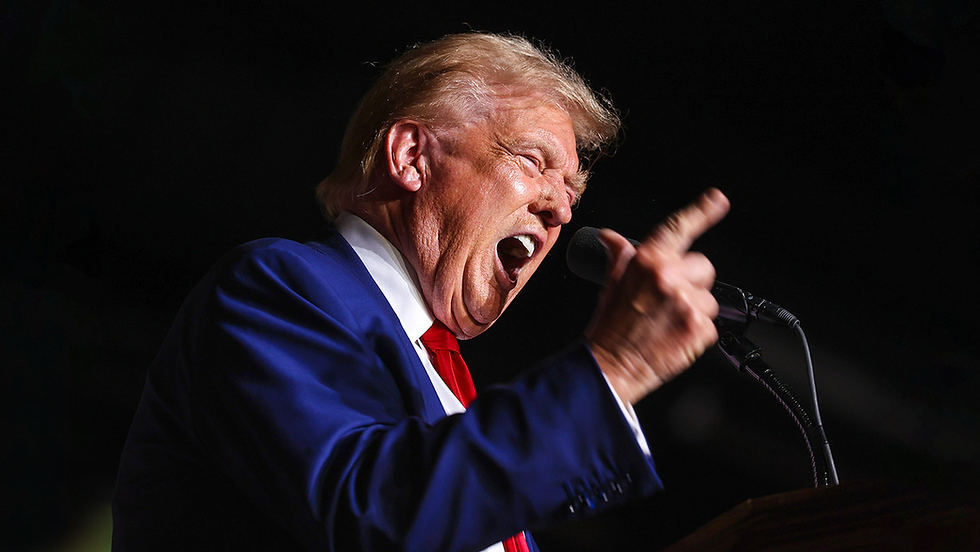 Donald Trump: 'ameaça de crimes categorizados desde o Tribunal de Nuremberg' (Justin Sullivan/Getty Images)