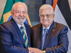 Lula discute reconstrução e paz para Gaza com líder palestino