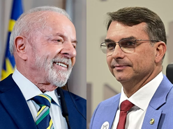 Datafolha: Flávio tem 52% e Lula soma 48% no 2º turno