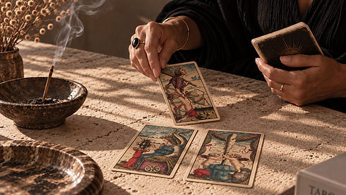 Sunlit Tarot Reading with Incense.png