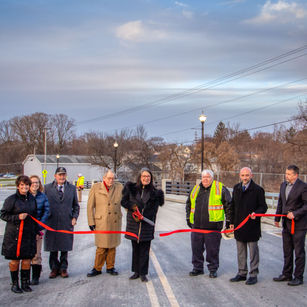 North Division Street Bridge Ribbon Cutting