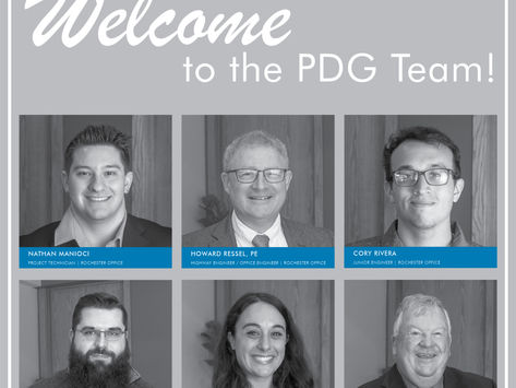 PDG welcomes new employees!