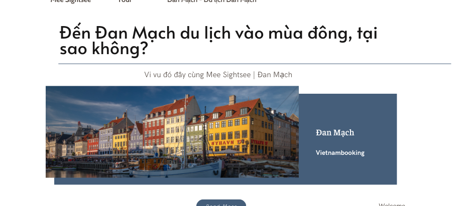 Đến Đan Mạch du lịch vào mùa đông, tại sao không?