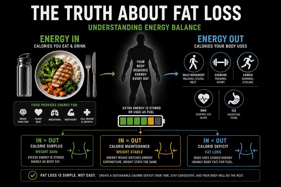 The Truth About Fat Loss: Understanding Energy Balance